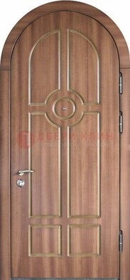 Арочная дверь с отделкой массивом ДА-35 в Ростове-На-Дону