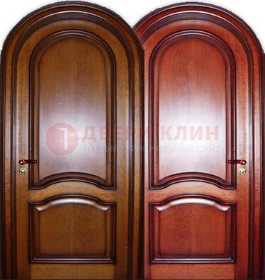 Входная арочная дверь МДФ внутри ДА-5 для сельского дома в Можайске