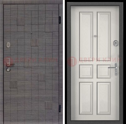 Cтальная дверь в квартиру с МДФ ДМ-488 в Можайске