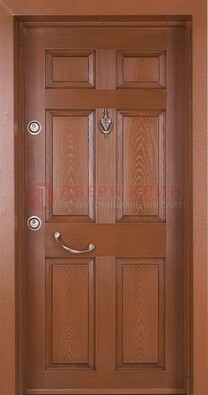 Классическая входная дверь с массивом дуба ДМД-54 в Можайске