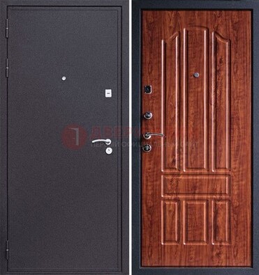 Темная стальная дверь с порошковым напылением ДП-188 в Подольске