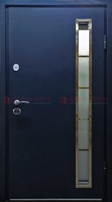 Металлическая дверь с порошковым покрытием и МДФ Белый дуб ДП-219 в Пензе