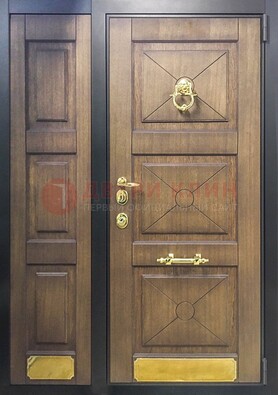 Парадная дверь с декоративными элементами ДПР-27 на дачу в Можайске