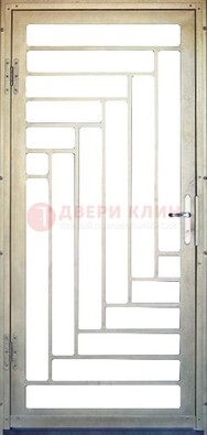 Железная решетчатая дверь с узором ДР-41 в Можайске