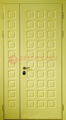 Салатовая тамбурная дверь ДТМ-28 в Можайске