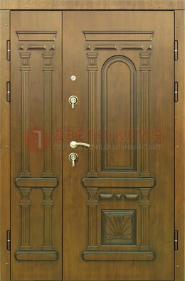 Полуторная железная дверь с виноритом ДВТ-174 в Можайске
