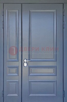 Темно-серая железная дверь с виноритом ДВТ-242 в Можайске