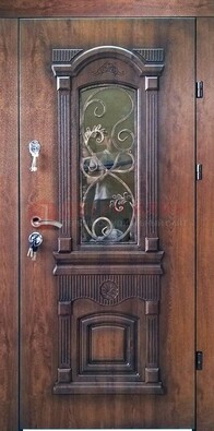 Входная дверь Дверь с виноритом снаружи и МДФ внутри ДВТ-73 в Сергиевом Посаде