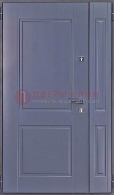 Уличная полуторная дверь для коттеджа ПЛ-4 в Дмитрове